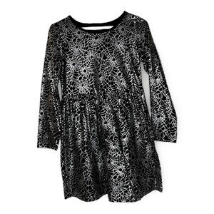Girls Spiderweb Dress Large NWOT